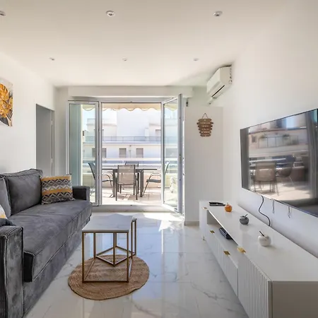 Juan Les Pins Entre Ciel Et , Dernier Etage Avec Terrasse * Antibes